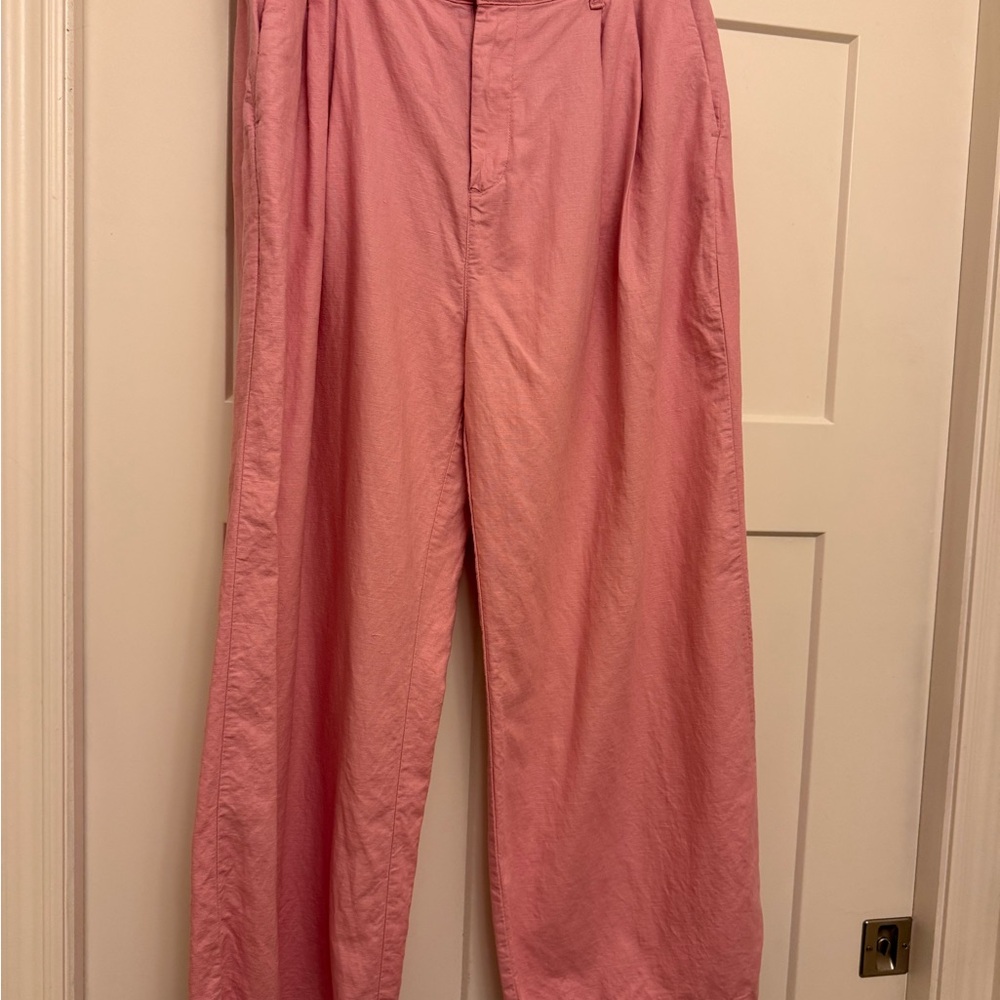 Women’s GAP linen wide leg trousers